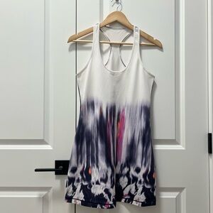 Lululemon Athletica Cool Racerback *Extra Long Tie-Dye Tank Top